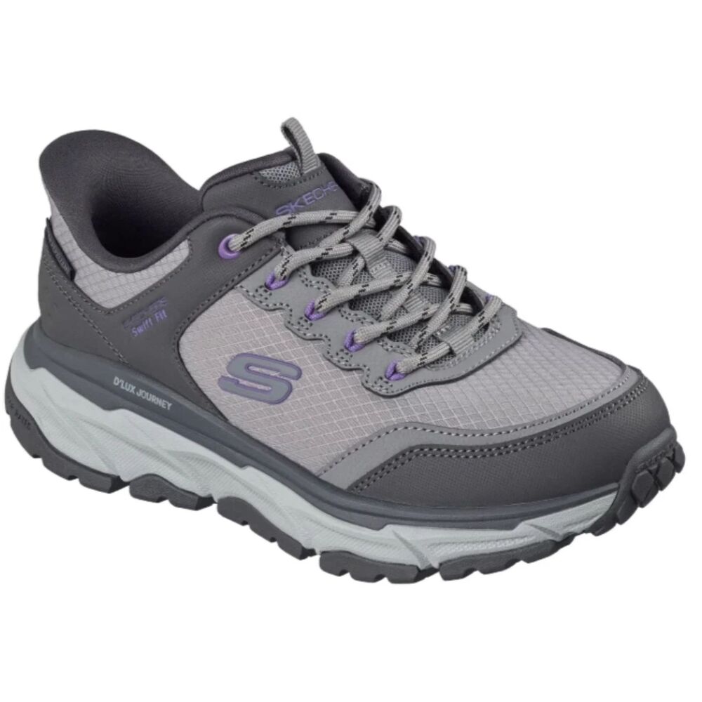 Skechers Women's Gray Swift Fit Hiker SZ 8 NEW